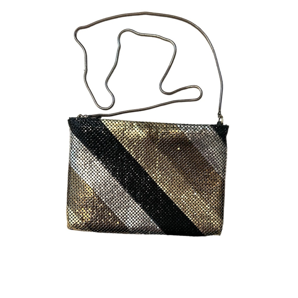 Vintage Metallic Sequined Handbag